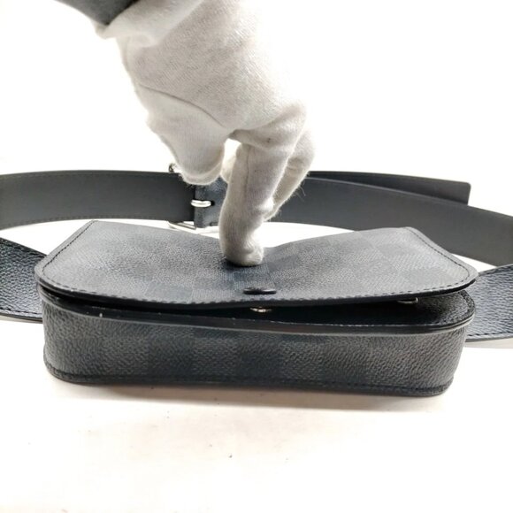 Louis Vuitton LV Waist Pouch Sanctuaire Pochette HommeDamier Graphite 692-042925 - Picture 5 of 13